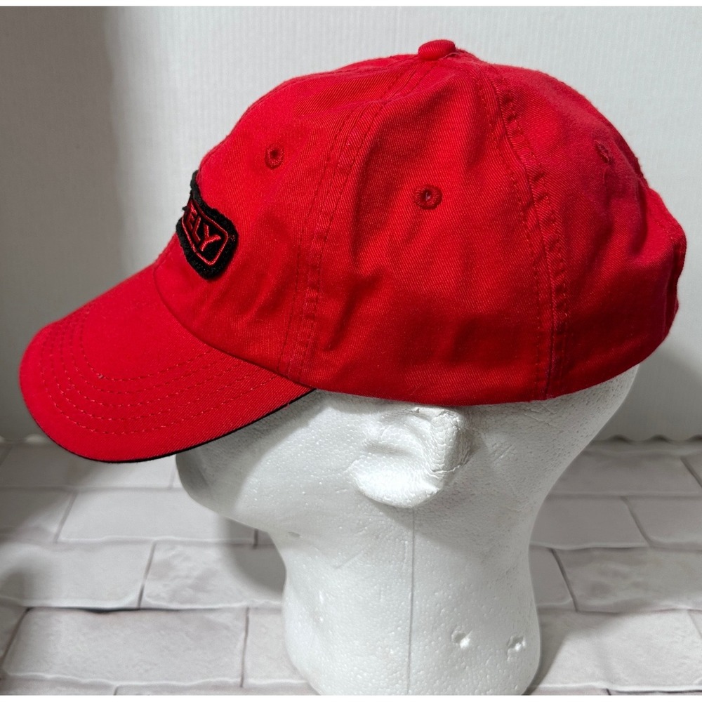 Gravely Lawn Mowers Red Baseball Hat Adjustable Cotton Embroidered Patch Cap - Picture 4 of 7